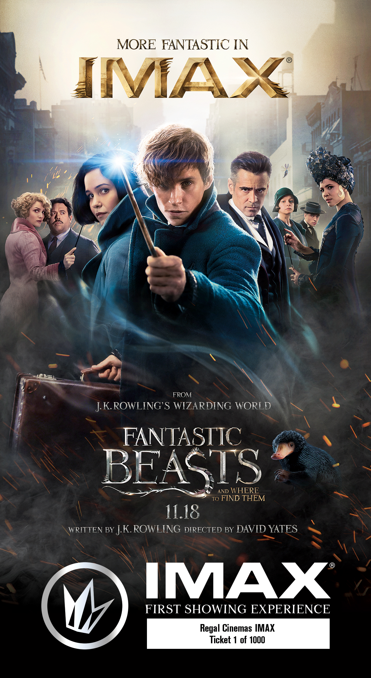 Fantastic Beasts and Where to Find Them IMAX® Giveaways  IMAX