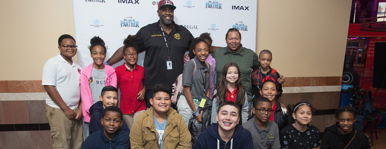 Boys and Girls Club of America IMAX Black Panther Regal Cinemas Screening