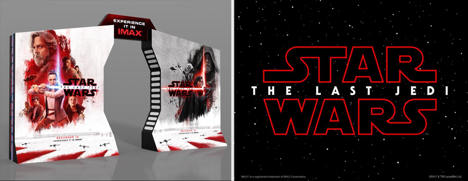 IMAX Star Wars: The Last Jedi Standee Display