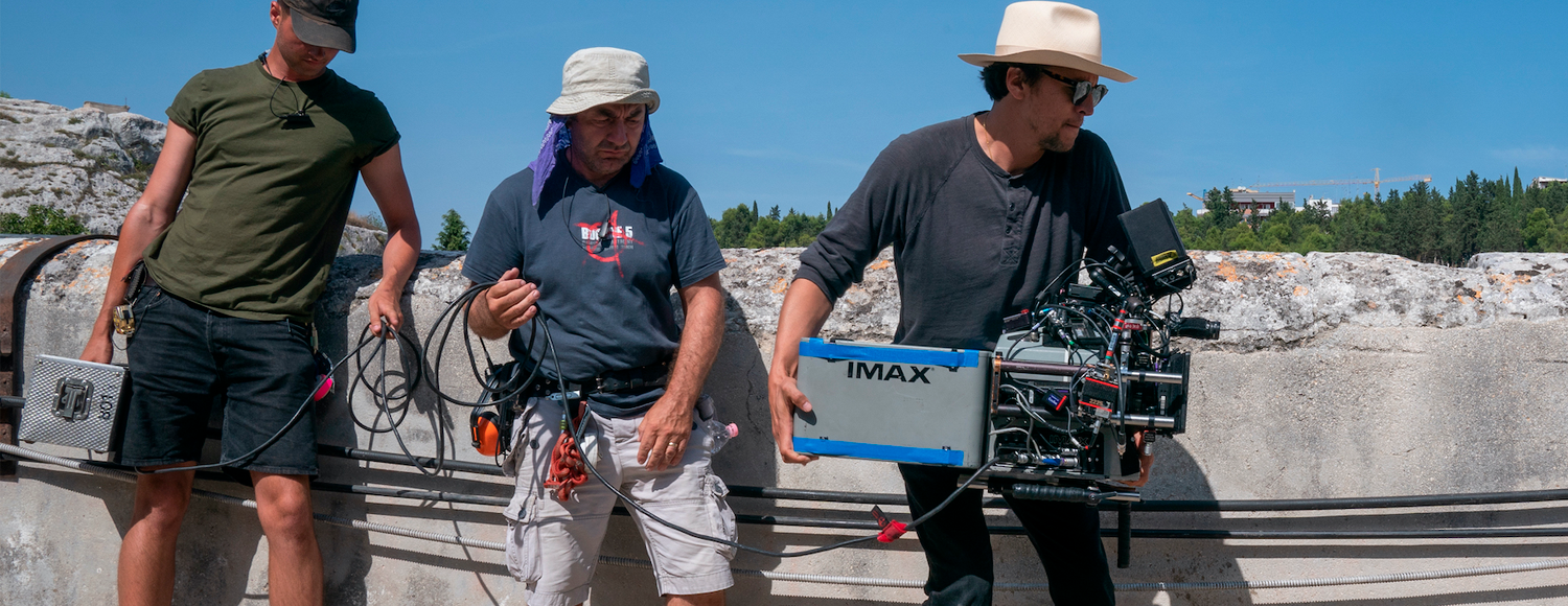 Cary Fukunaga on the set of No Time To Die | IMAX Film Camera